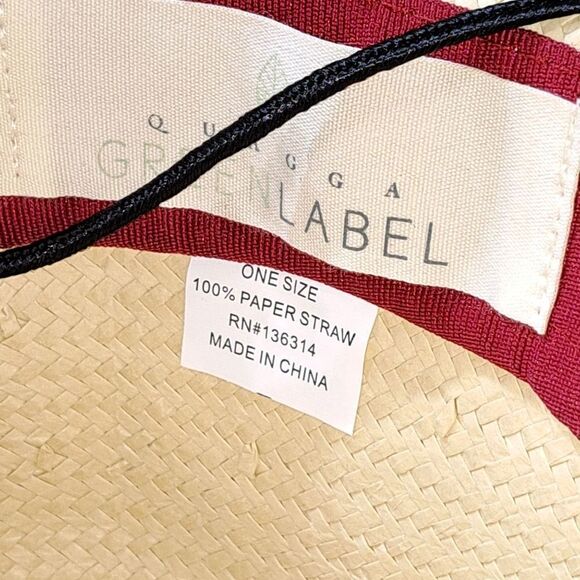 QUAGGA Hat Sustainable fashion Green Label Italian - Picture 9 of 12